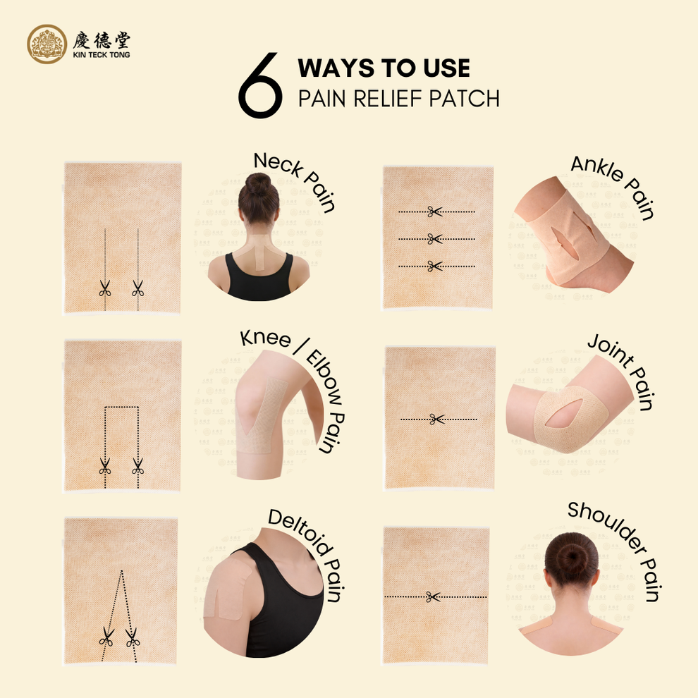 Pain Relief Patch – Kin Teck Tong TCM
