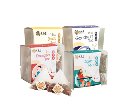 Natural Health Tea Gift Set (4 Boxes x 15's)