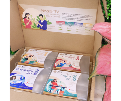 Natural Health Tea Gift Set (4 Boxes x 15's)